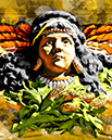 02) La Demoiselle Indiens d’Amérique Portrait